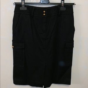 Feraud Heavy Wool unlined Cargo Skirt